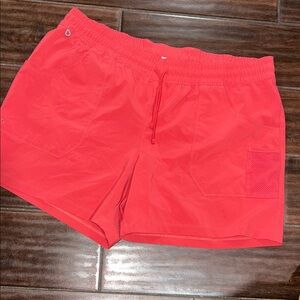 Columbia Women's Bright Red Cargo Shorts